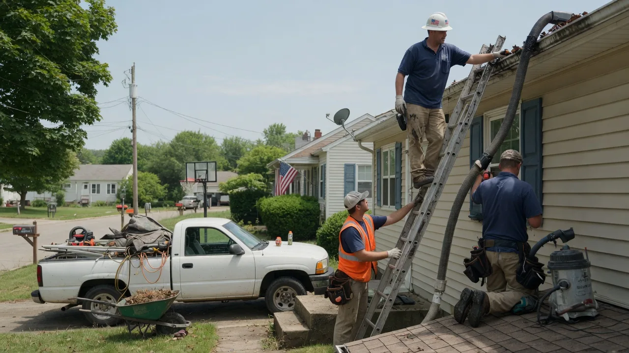Gutter Installation in Hustle, VA near me